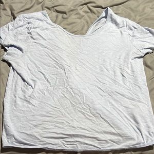 Abercrombie & Fitch Blue Relaxed Short Sleeve T-Shirt